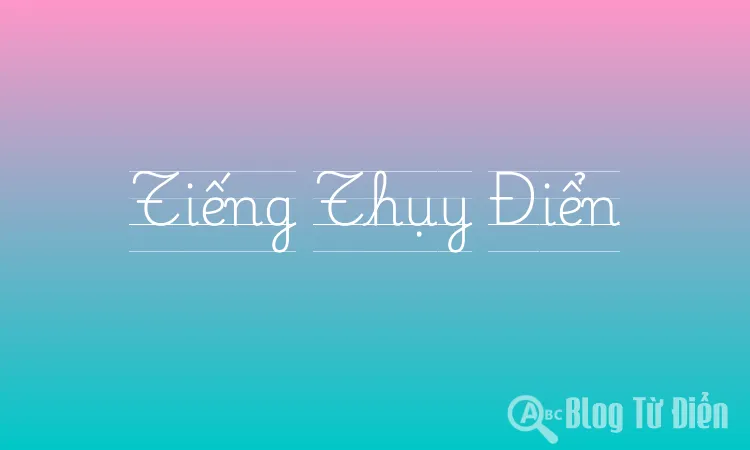Tiếng Thụy Điển