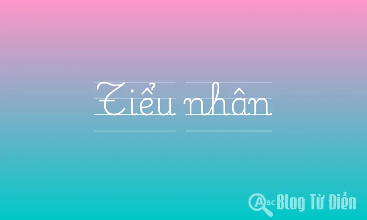 Tiểu nhân