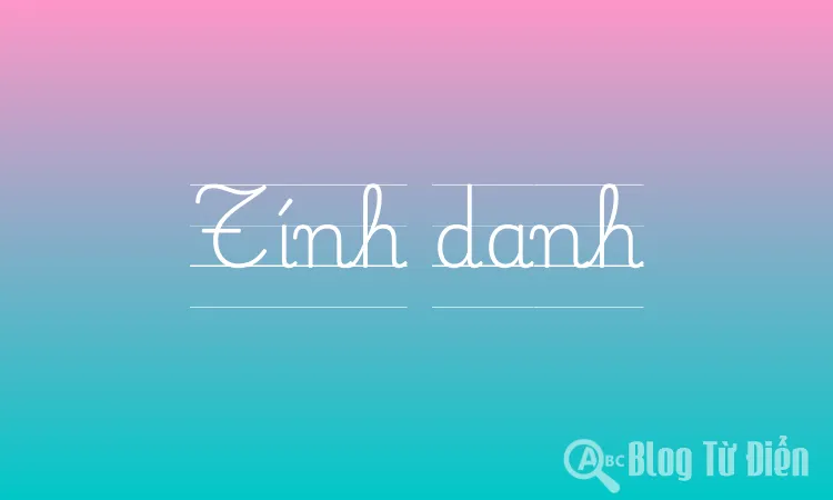Tính danh