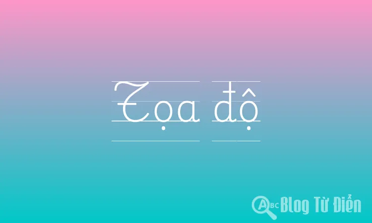 Tọa độ