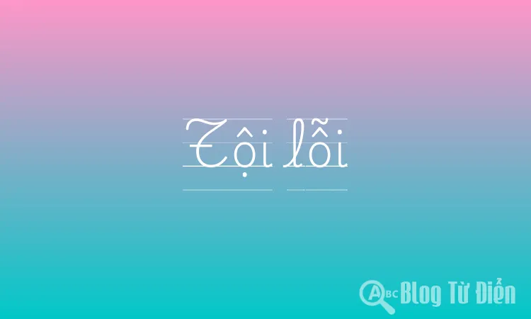 Tội lỗi