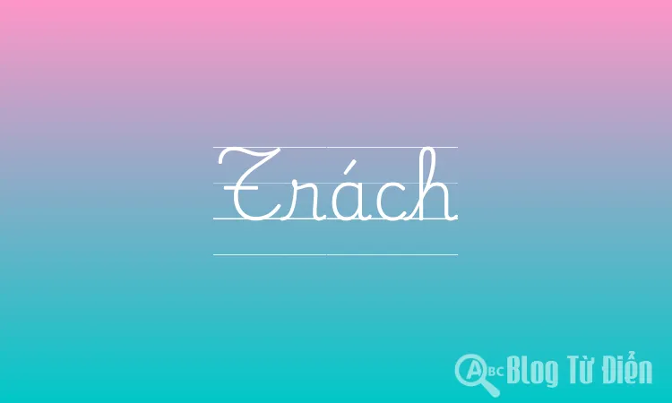 Trách