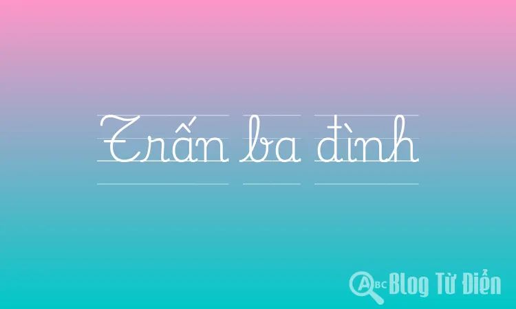 Trấn ba đình