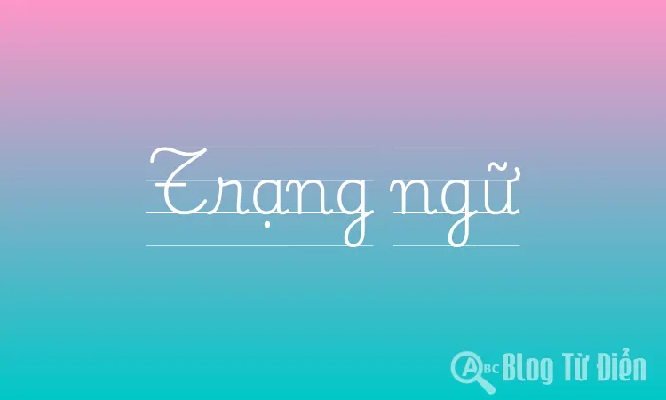 Trạng ngữ