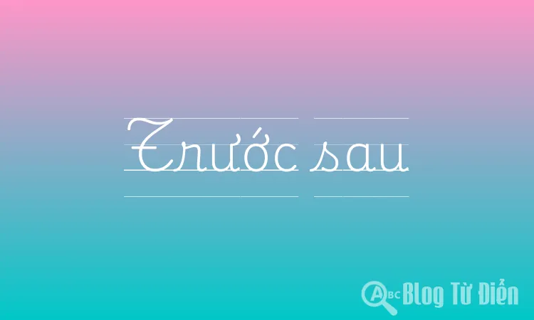 Trước sau