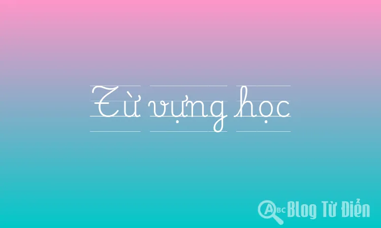 Từ vựng học