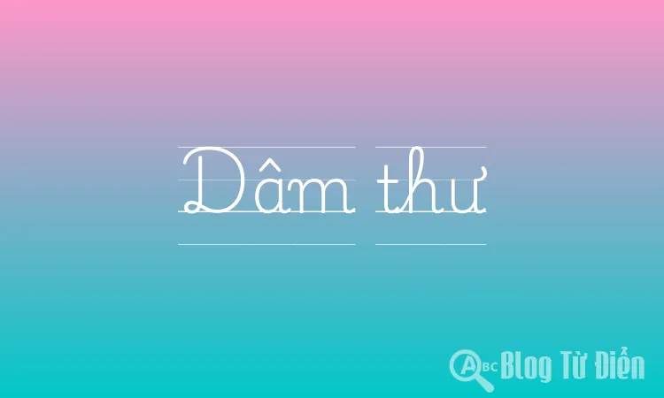 Dâm thư