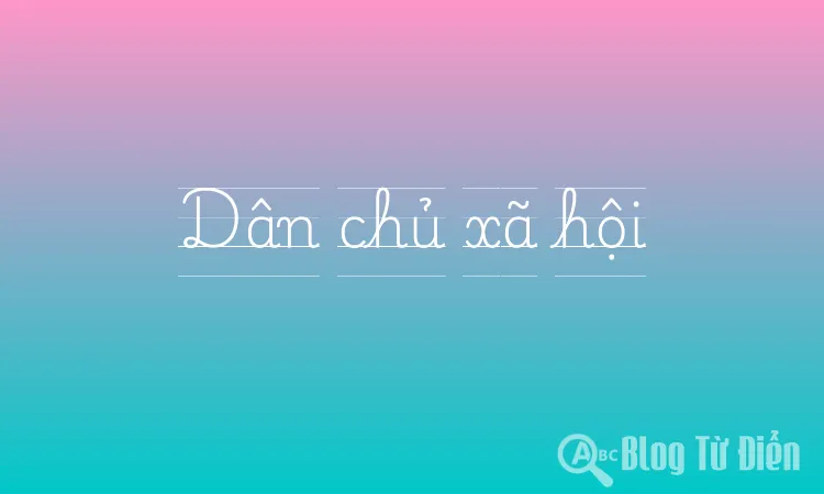 Dân chủ xã hội