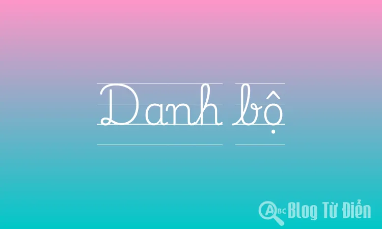 Danh bộ