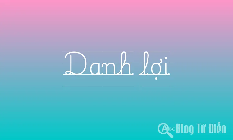 Danh lợi