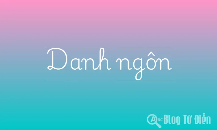 Danh ngôn