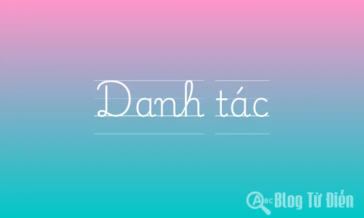 Danh tác