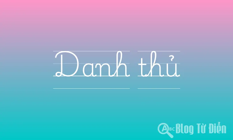 Danh thủ