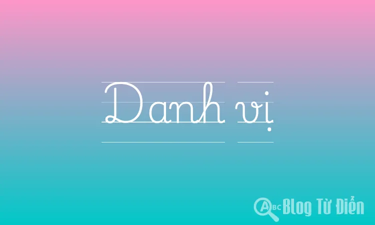 Danh vị