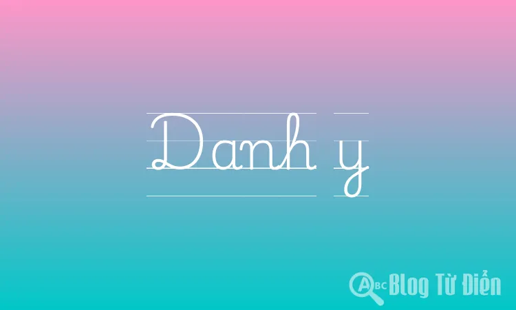 Danh y