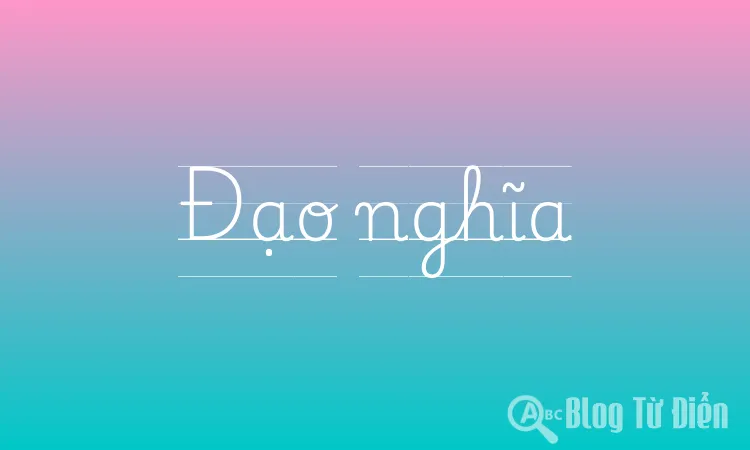Đạo nghĩa