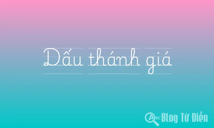 Dấu thánh giá