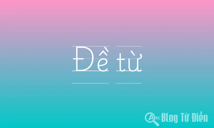 Đề từ