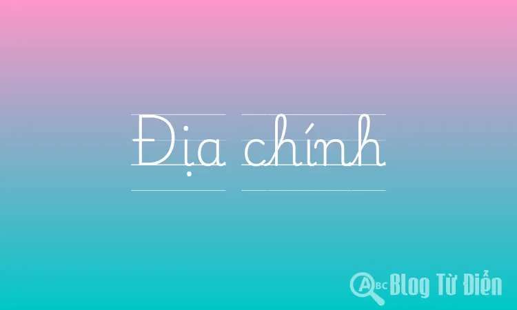 Địa chính
