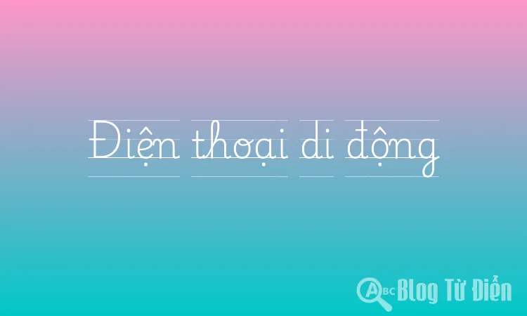 Điện thoại di động