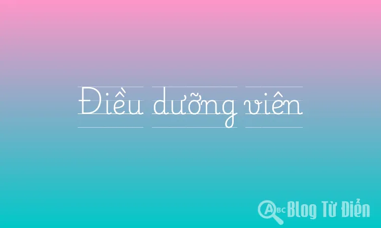 Điều dưỡng viên