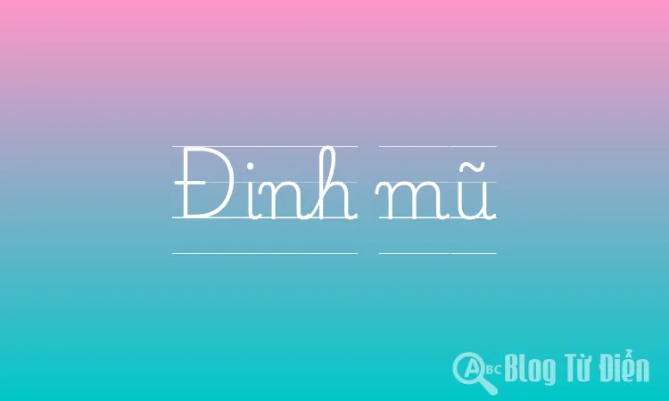 Đinh mũ