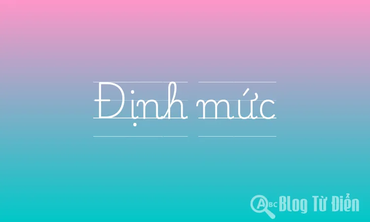 Định mức