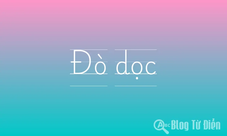 Đò dọc