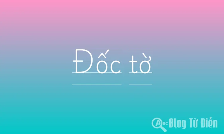 Đốc tờ