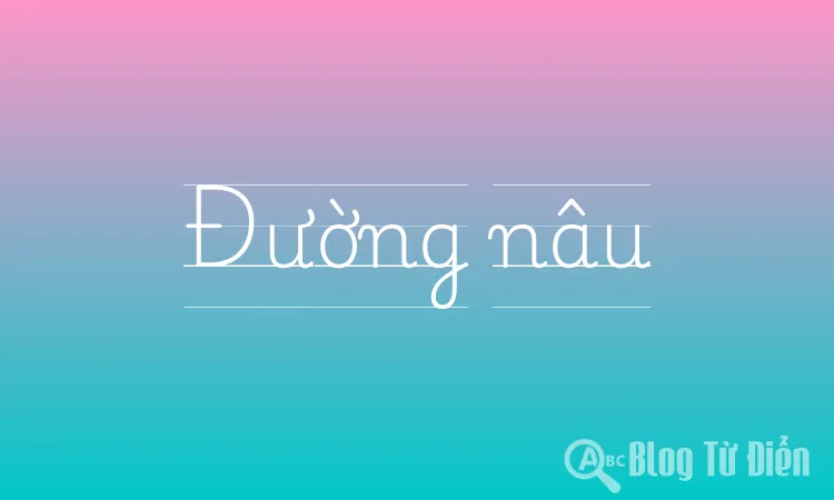 Đường nâu