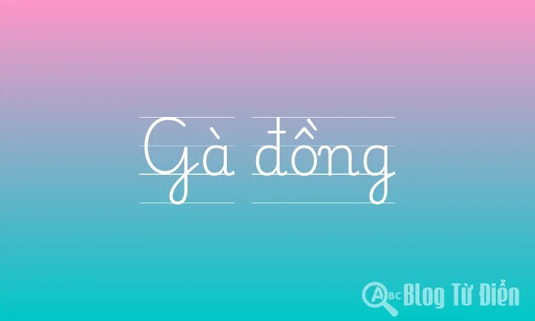 Gà đồng