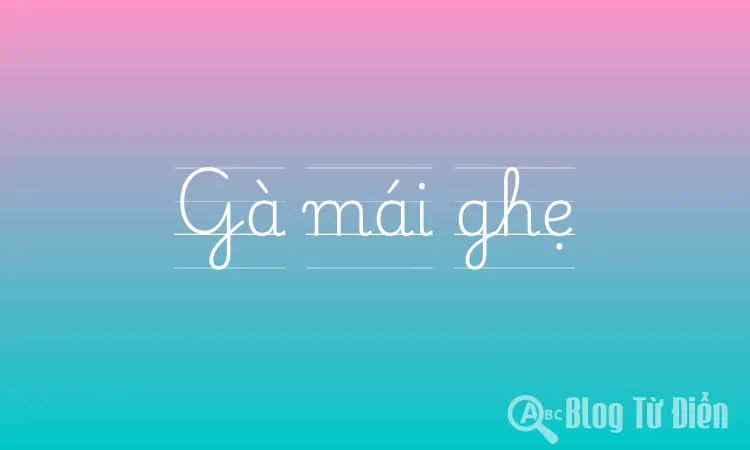 Gà mái ghẹ