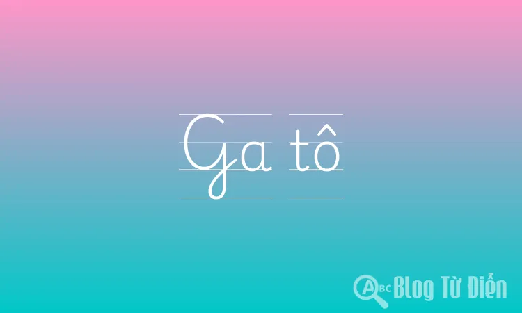 Ga tô
