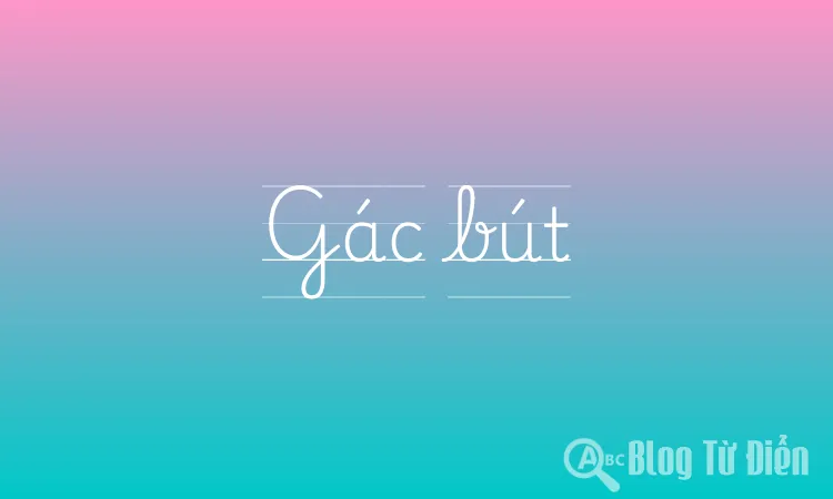 Gác bút