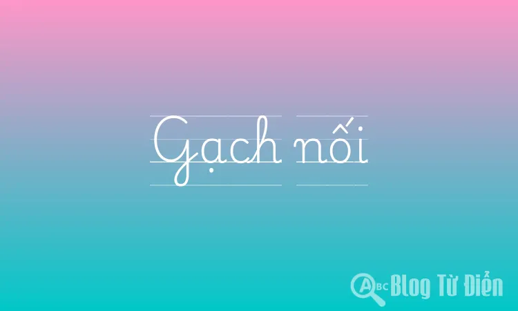 Gạch nối