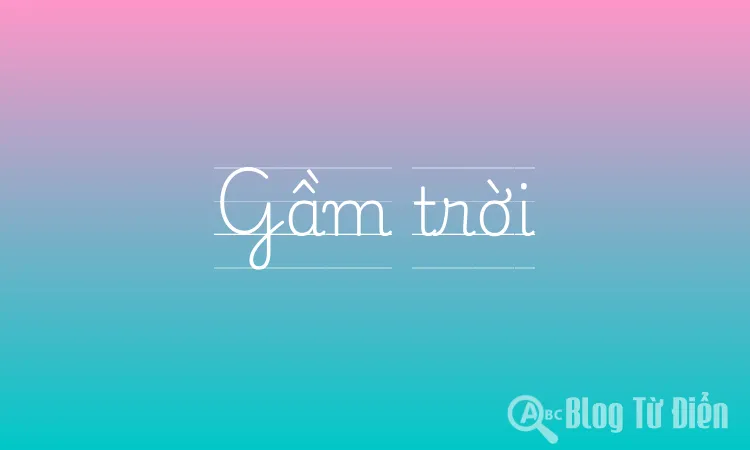 Gầm trời