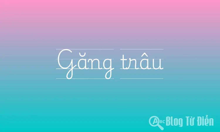 Găng trâu