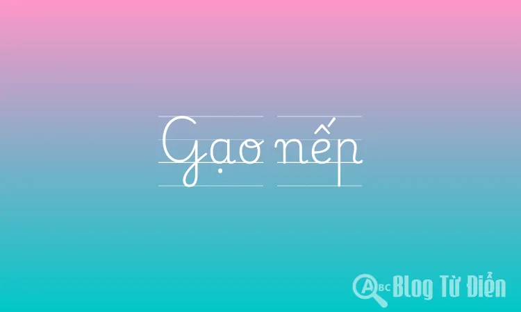 Gạo nếp