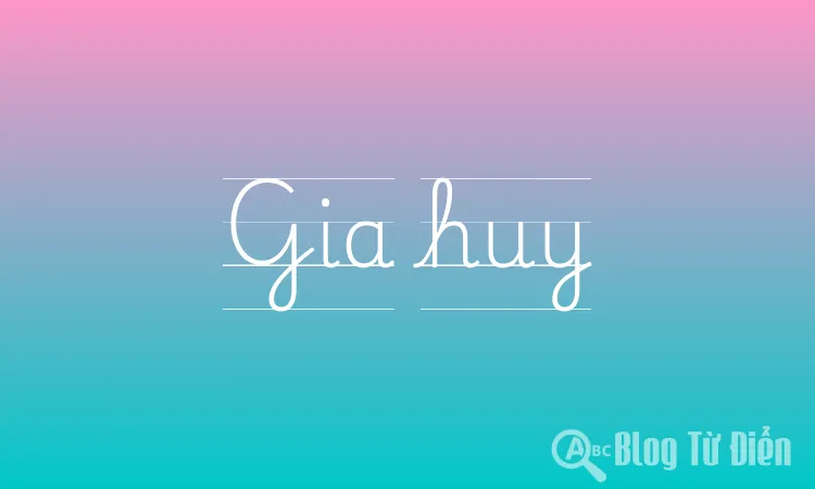 Gia huy