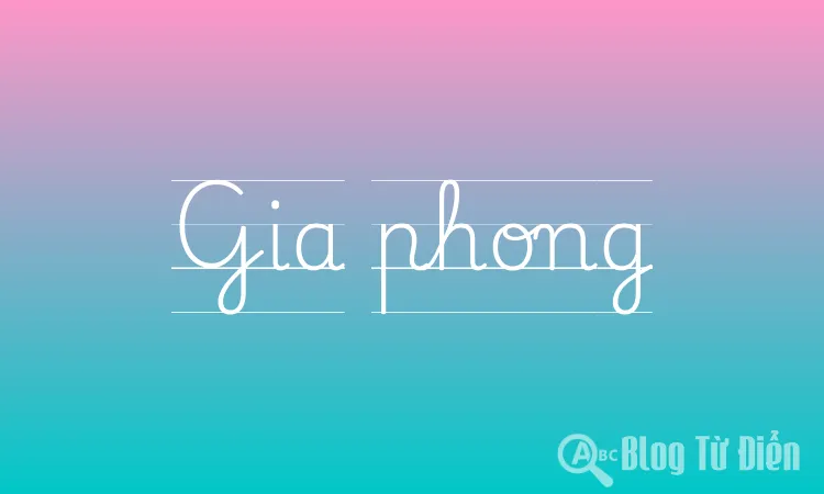 Gia phong