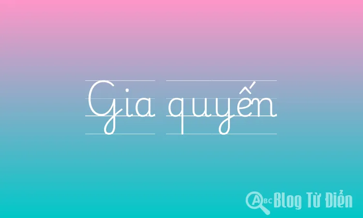 Gia quyến