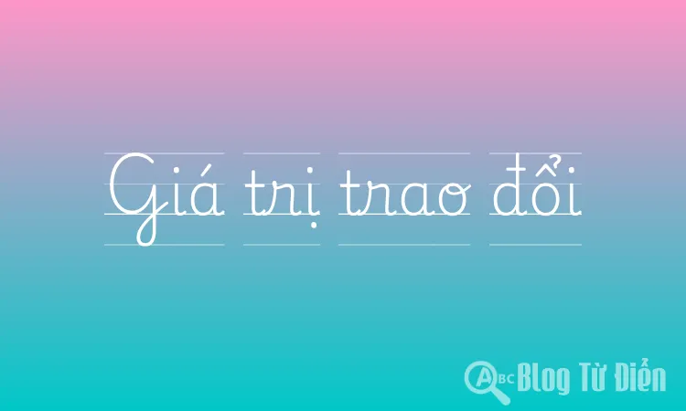 Giá trị trao đổi