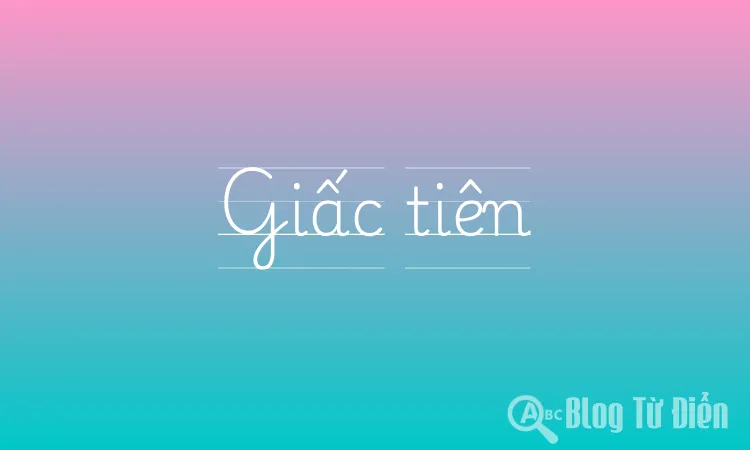 Giấc tiên