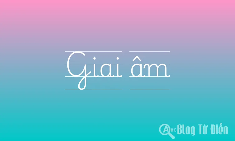 Giai âm