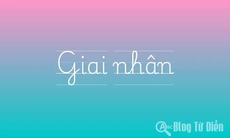 Giai nhân