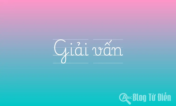 Giải vấn