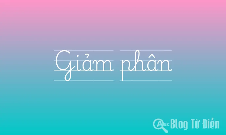Giảm phân