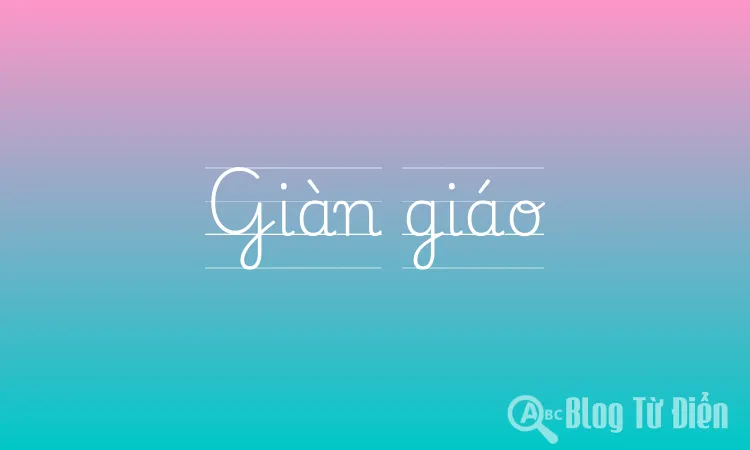 Giàn giáo