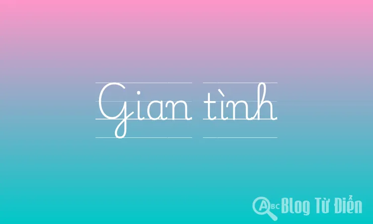 Gian tình