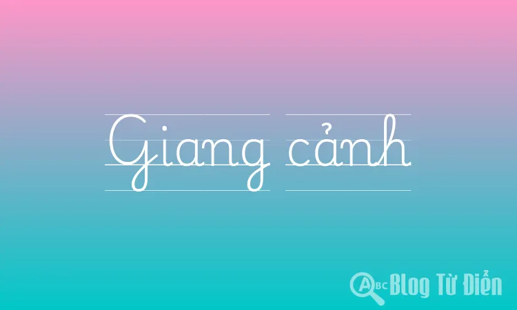 Giang cảnh